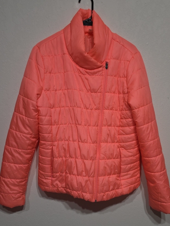 exertek Jackets & Blazers - exertek Coral-Orange Quilted Women's Puffer Jacket